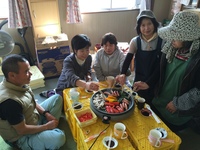 カラーピーマンの試食の画像